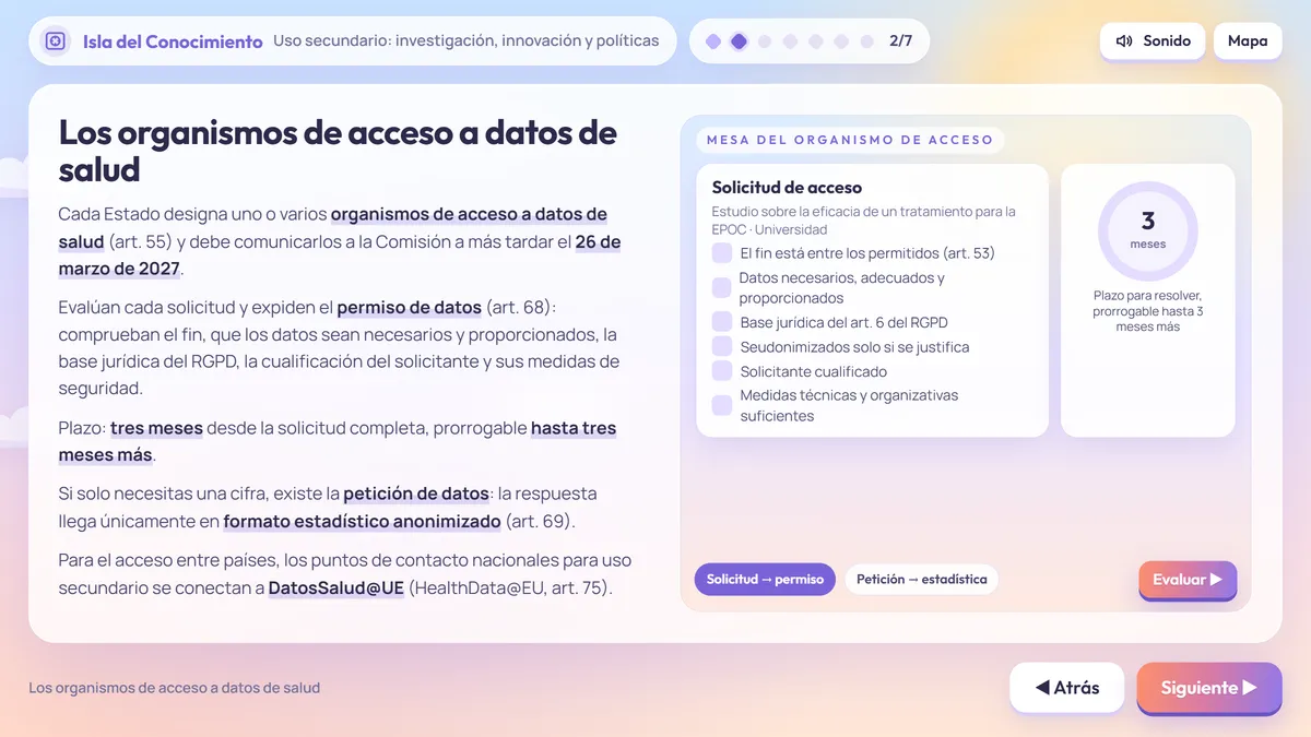 Tus datos de salud en Europa, captura 3 de 4