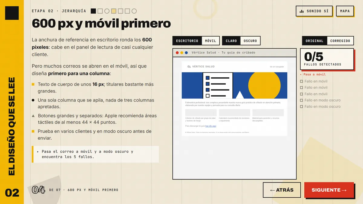 Mailings con impacto, captura 3 de 4