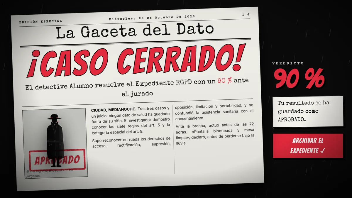 Expediente RGPD, captura 4 de 4