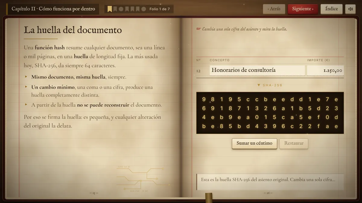 Sello y firma, captura 3 de 4