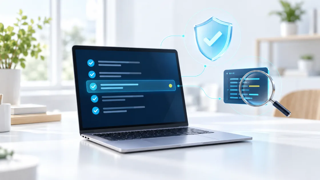 Revisión de seguridad de una aplicación con un panel de vulnerabilidades y pruebas superadas