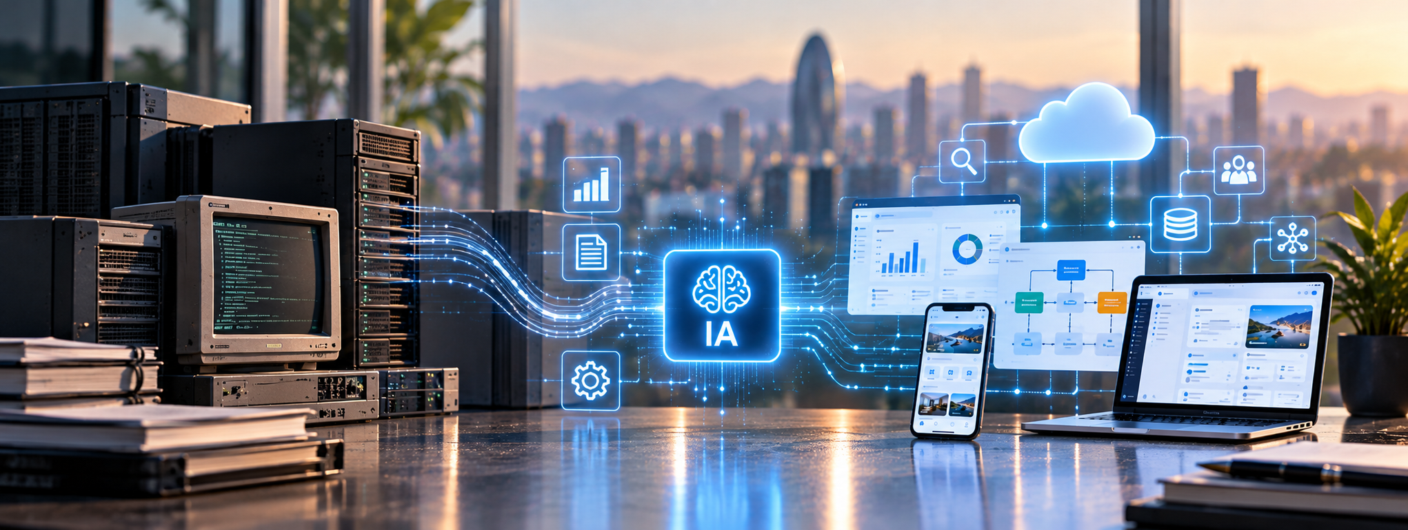 Modernizar software empresarial con IA sin empezar de cero